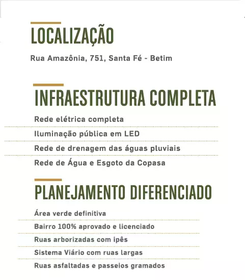 Ótimo Lote em Betim bairro Kubitschek - Oportunidade - Área de 1.100 m2