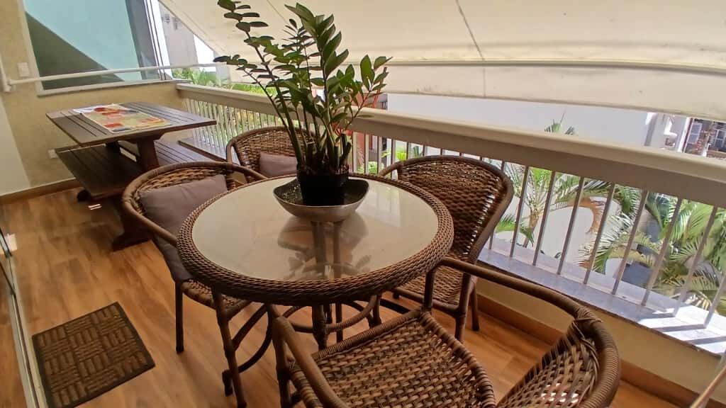 Locação de Temporada Guarujá – Apartamento 3 dormitorios 1 suite Reformado no Porto Fino, Enseada