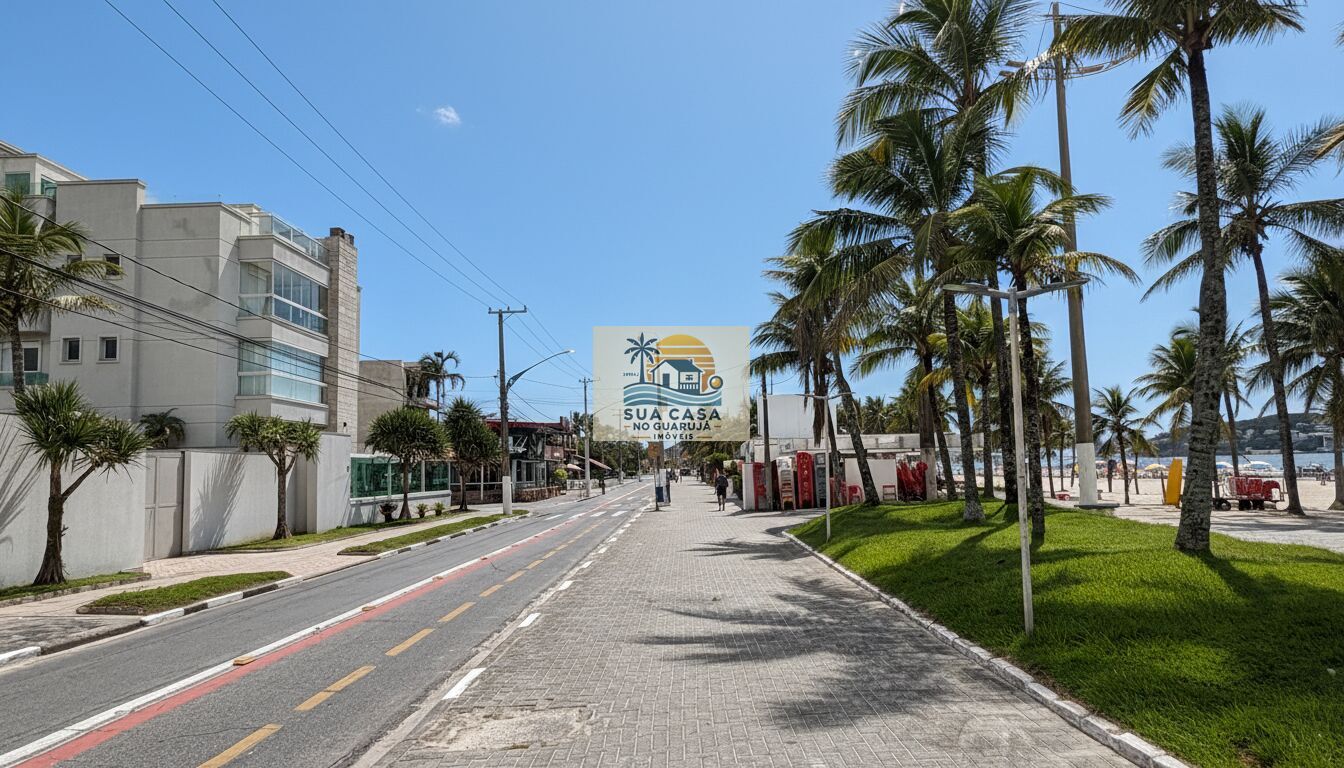 Apartamento Novo Frente Mar na Brunella – 3 Dormitorios  | Areia de Salinas | Guarujá Enseada