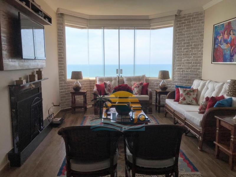 Apartamento locação Anual 3 dormitorios 3 suites 3 vagas 236 m2 sorocotuba guaruja