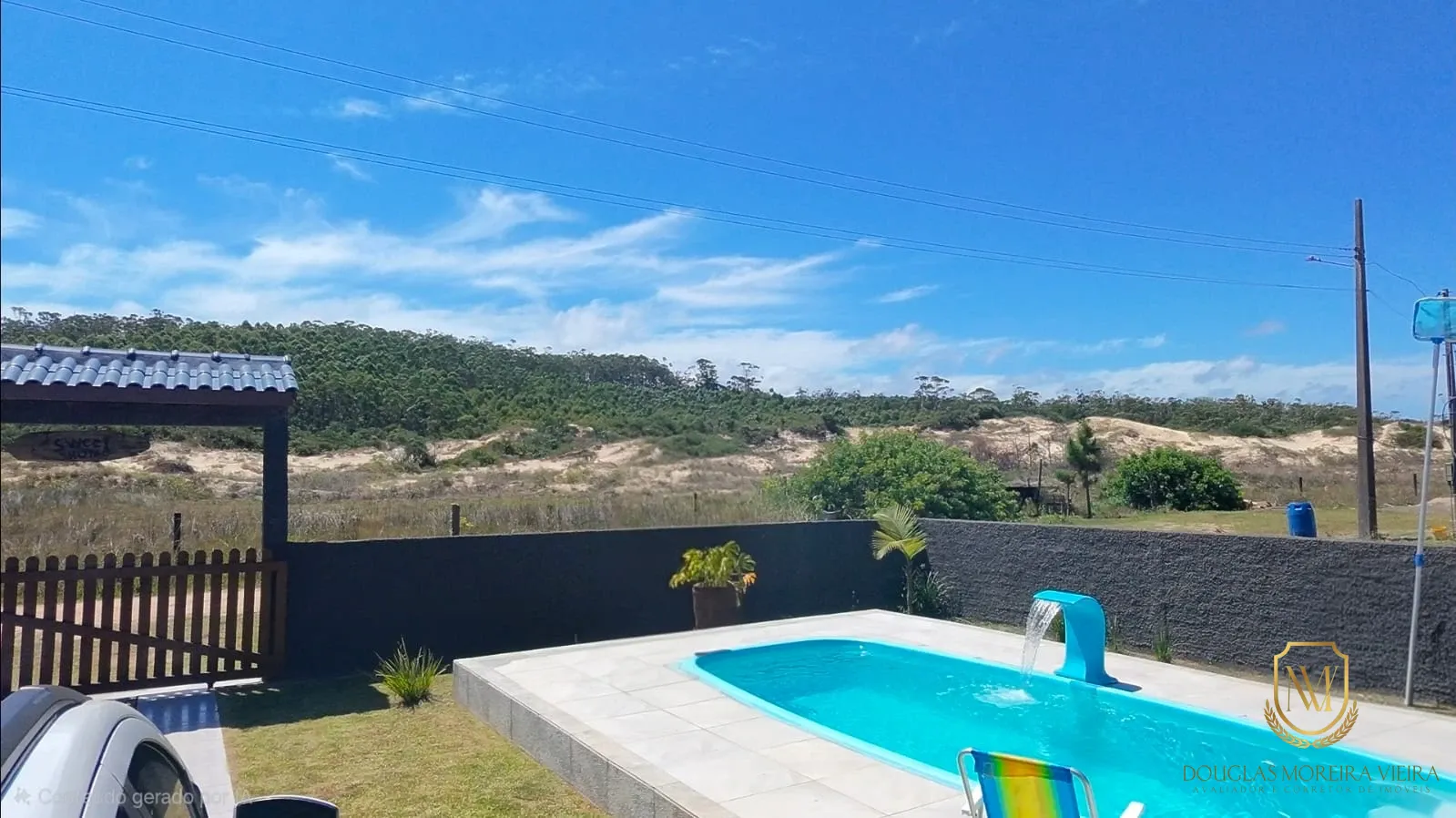 🏖️ CASA COM PISCINA A 500 METROS DA PRAIA – JAGUARUNA/SC