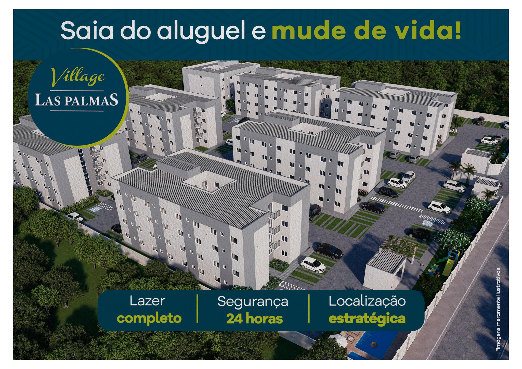 Residencial Village Las Palmas no Horto em Sorocaba 