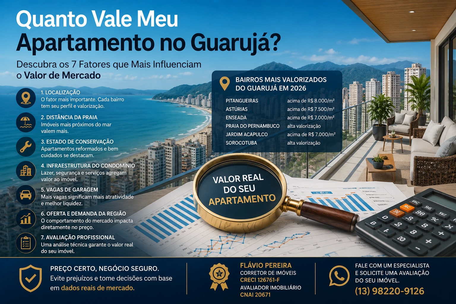 Quanto Vale Meu Apartamento no Guarujá?