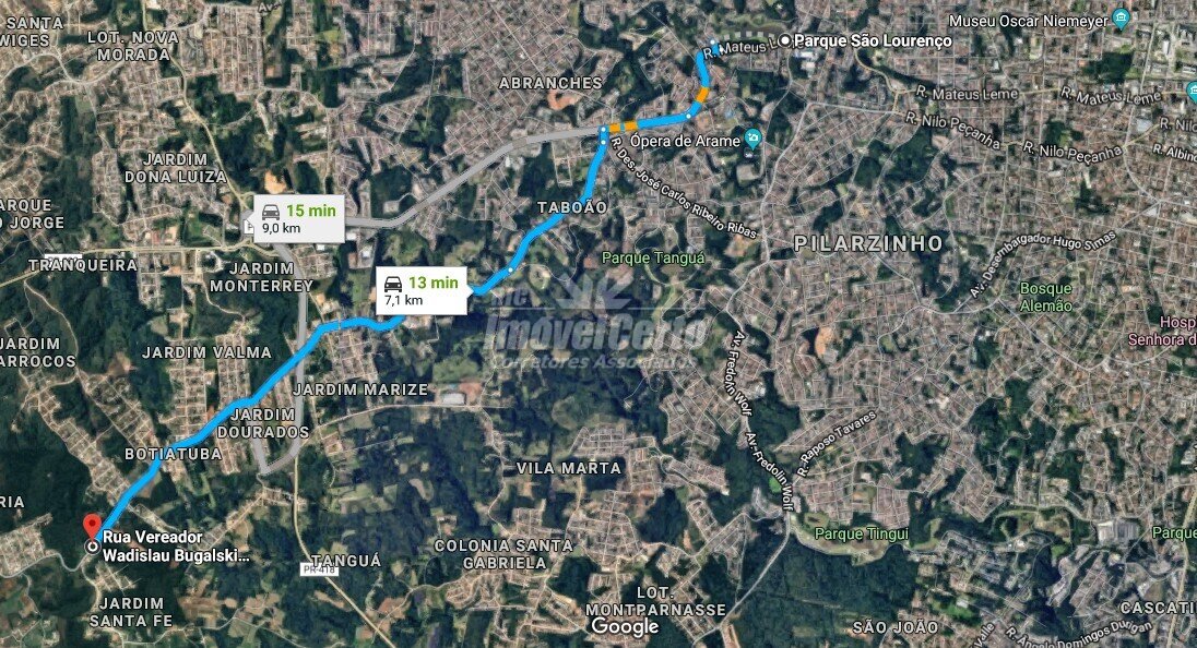 <p>Terreno de 29.300 m² em região urbana de Almirante Tamandaré</p>