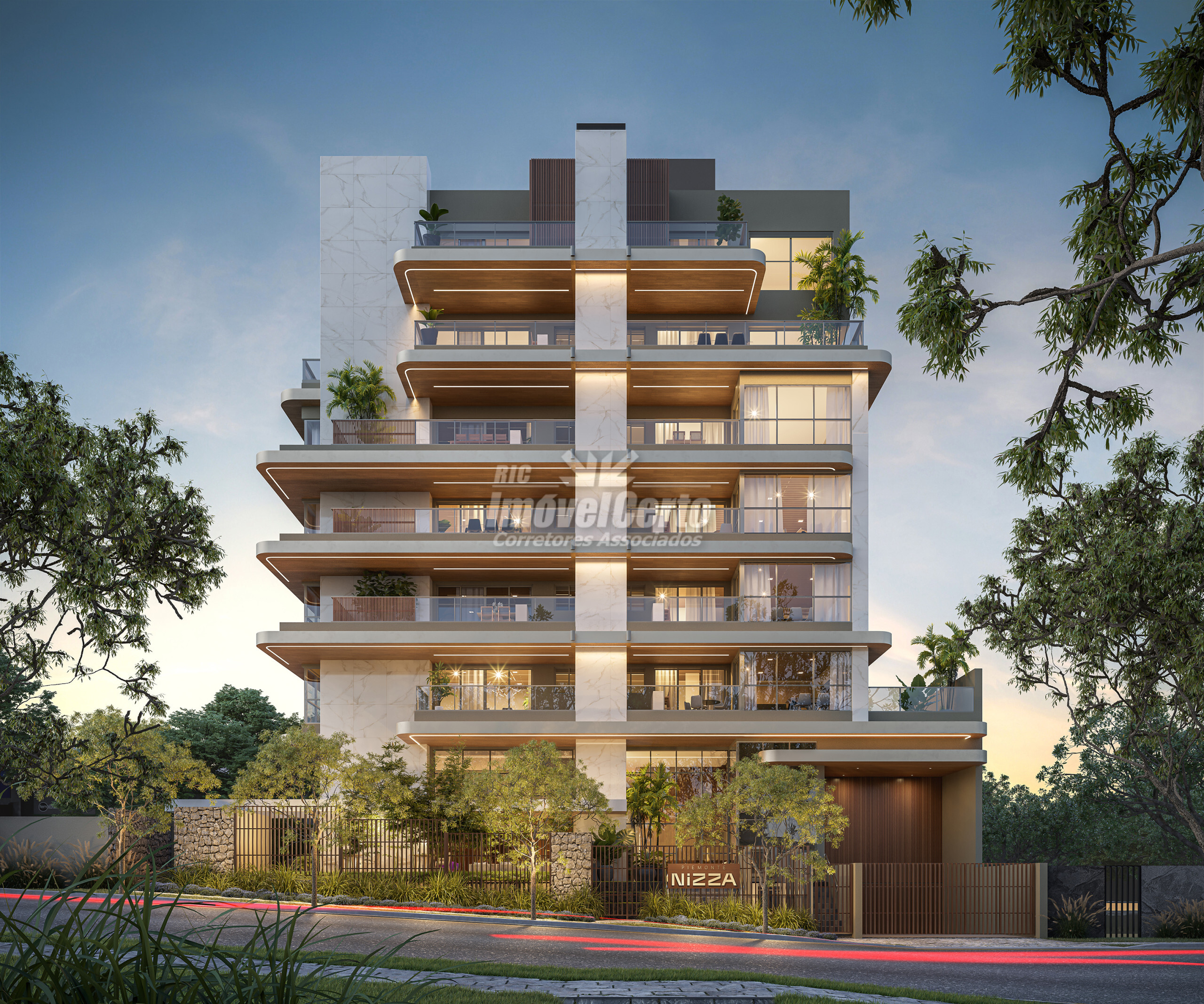 Apartamentos no Edifício NIZZA, ao lado do Pátio B