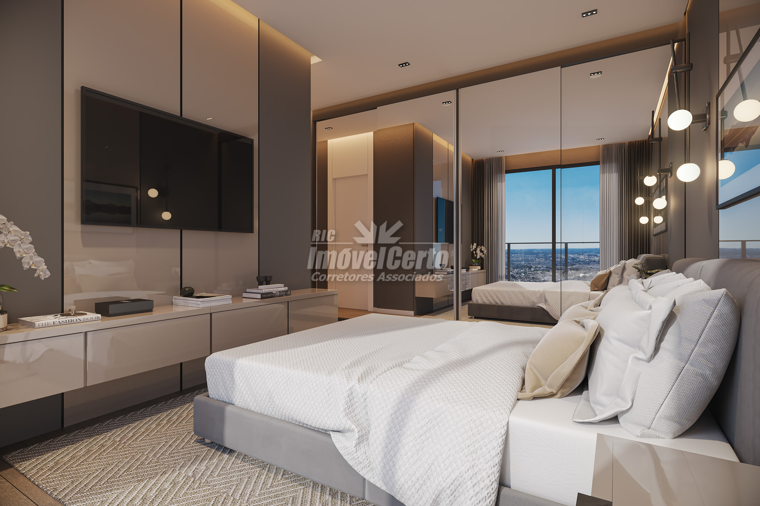 Apartamento com padrões de sofisticação e exclusiv