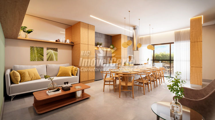 Ótima localização, com 68m² útil, 2 Torres, condom