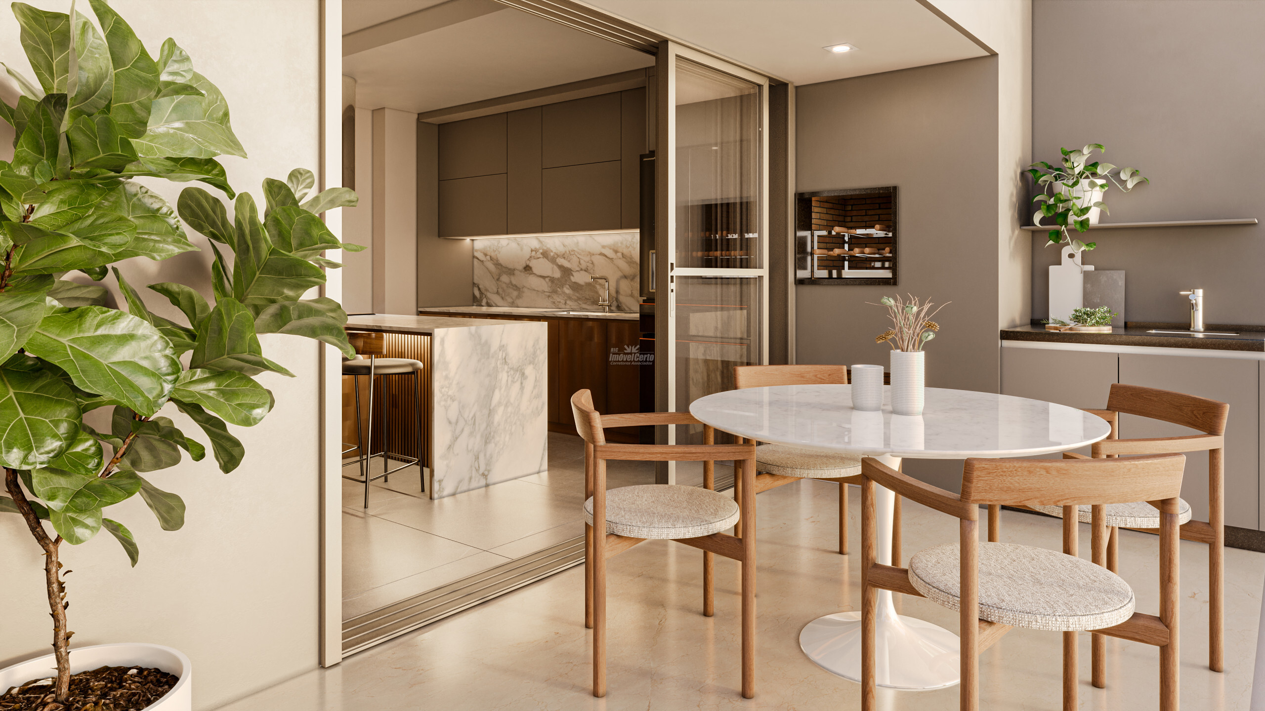 Apartamento Garden 3 Dormitórios com 58m² de Alto
