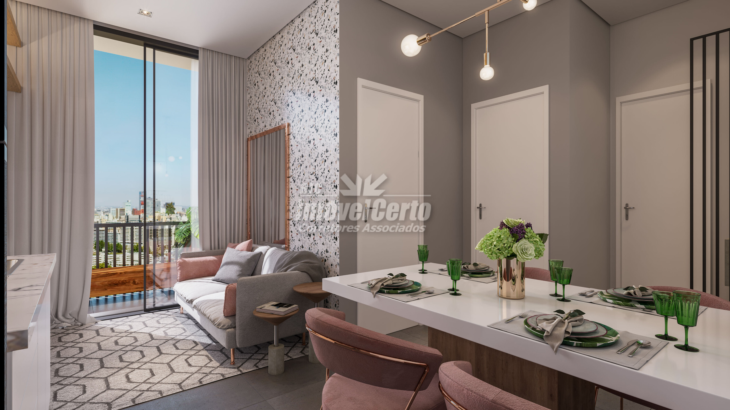 Apartamento de Alto Padrão com 50.61m² no Portão-C