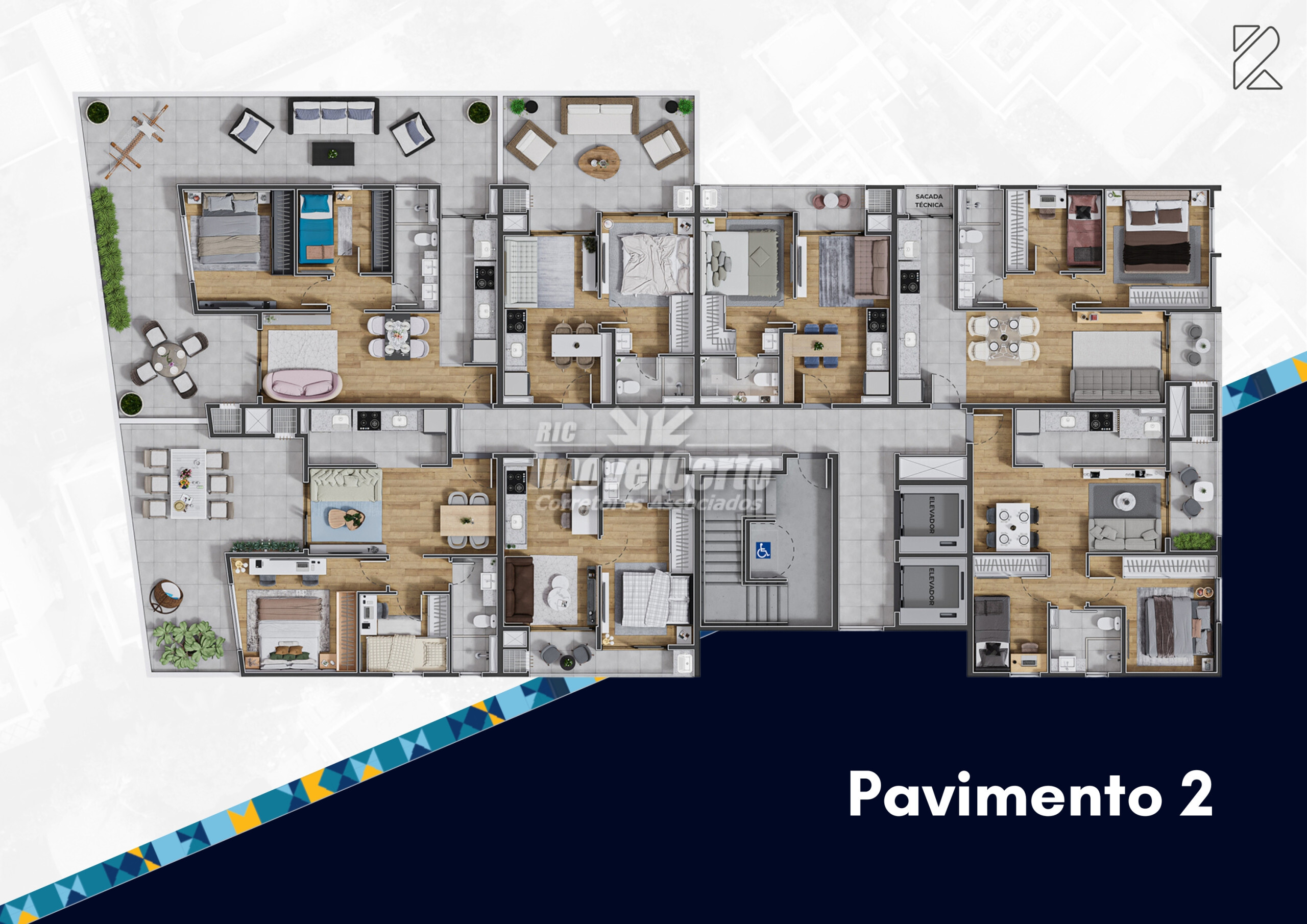 Apartamento de Alto Padrão com 50.61m² no Portão-C