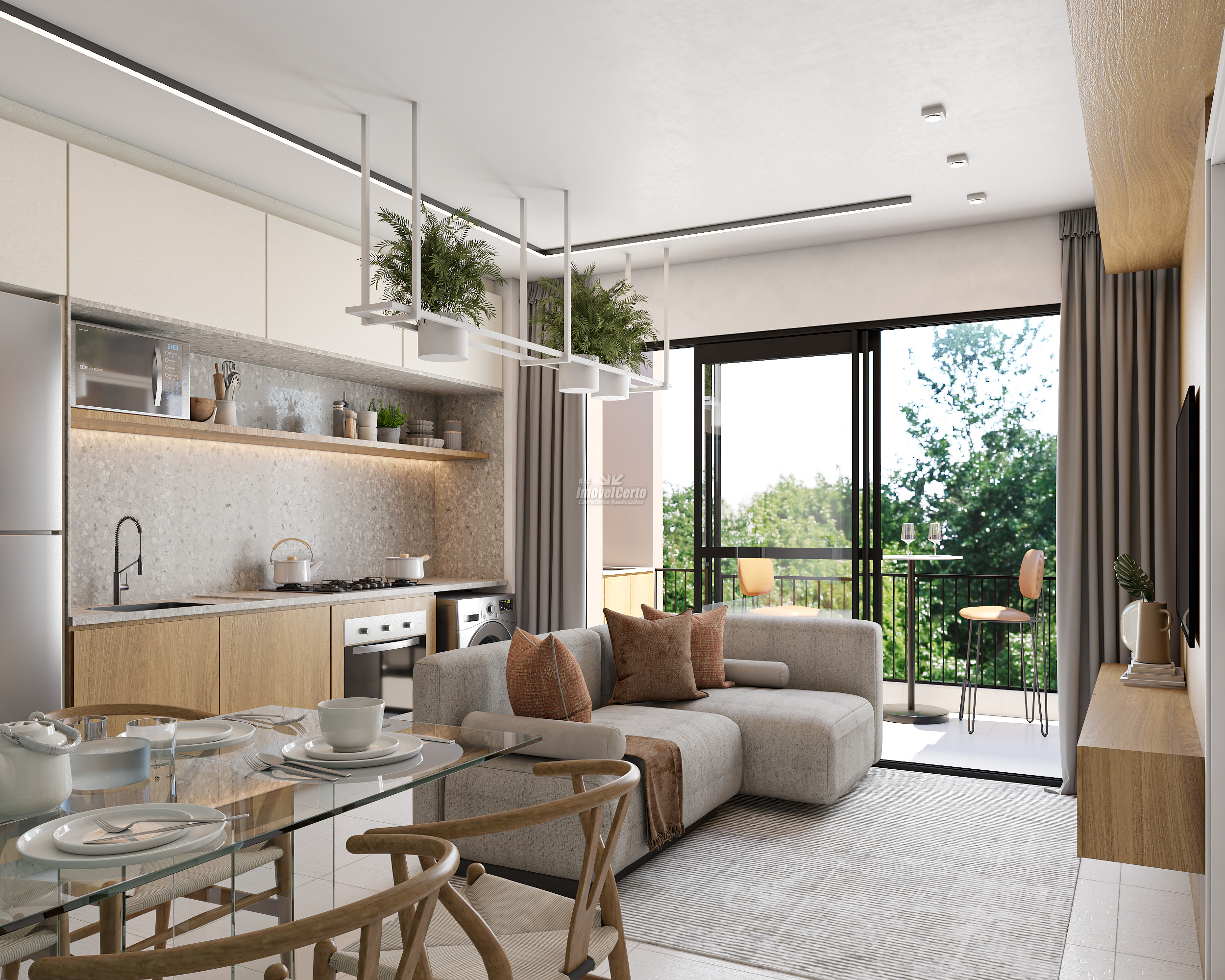 Apartamento com 2 dormiórios com condomínio clube