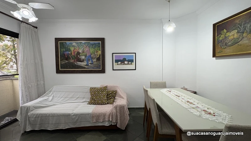 Apartamento à Venda na Praia da Enseada Guarujá | 2 Dormitórios | Piscina | 2 Quadras do Mar