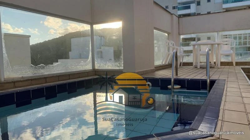 Cobertura Duplex 3 dormitorios nas Pitangueiras, Guarujá — Piscina Privativa e Área Gourmet