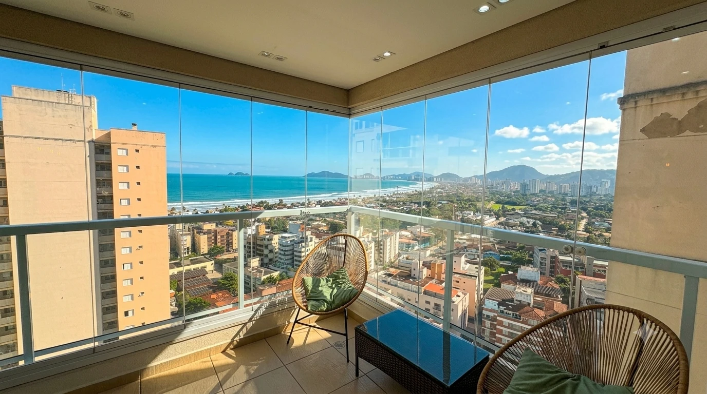 Apartamento Novo na Praia da Enseada, Guarujá — 2 Dormitórios, Lazer Completo e 2 Vagas