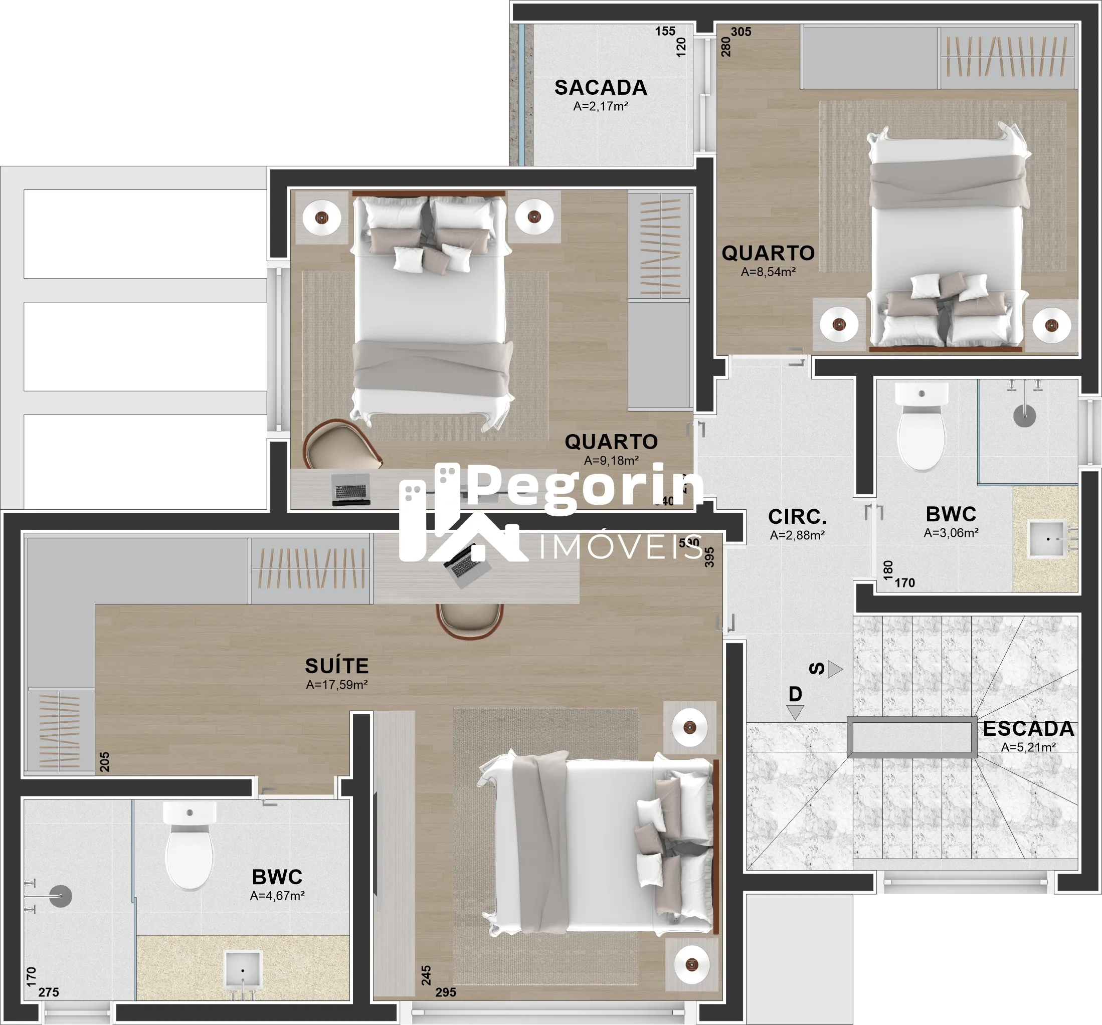 Sobrado, 3 quartos, 122 m² - Foto 10