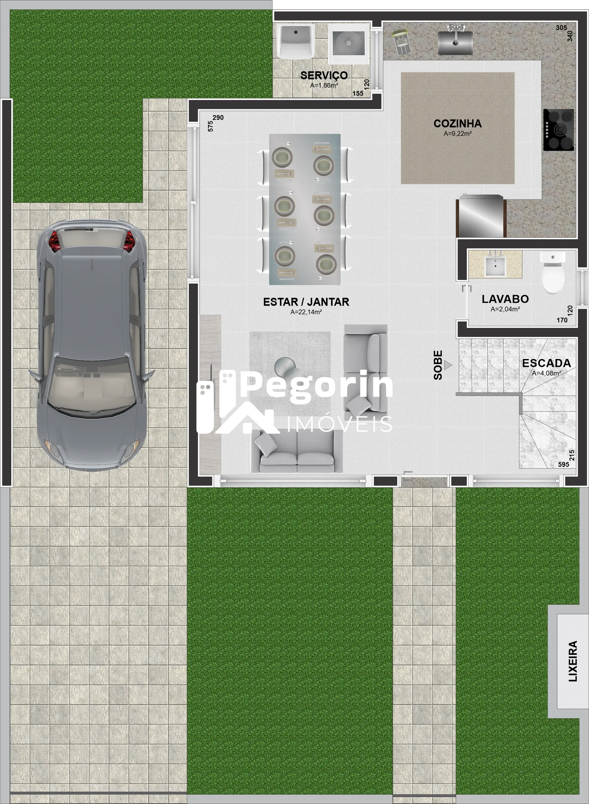 Sobrado, 3 quartos, 114 m² - Foto 9