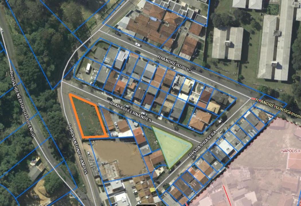 Terreno à venda, 563 m² por R$ 730.000,00 - Campo Comprido - Curitiba/PR