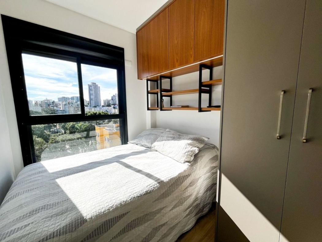 Studio Mobiliado no Água Verde | Locado | Renda Imediata | Ed. LINK | à venda por R$ 350.000 - Curitiba/PR