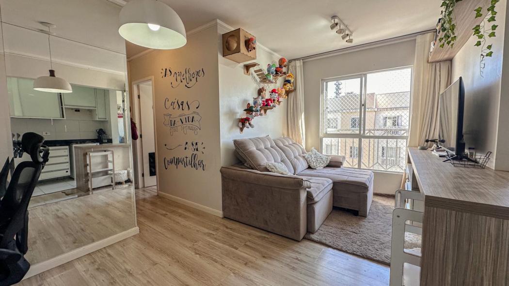 Apartamento 2 Quartos, Sem mobiliado no 4° Andar – Condomínio Giardino (Capão Raso)