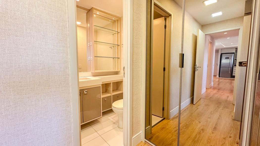 Apartamento 77m² - 3 Quartos (Mobiliado) no Flexcity - Andar Alto e 2 Vagas