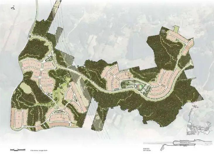 Terreno de revenda no Alphaville Paraná, 705 m² por R$ 950.000 - Campo Largo/PR