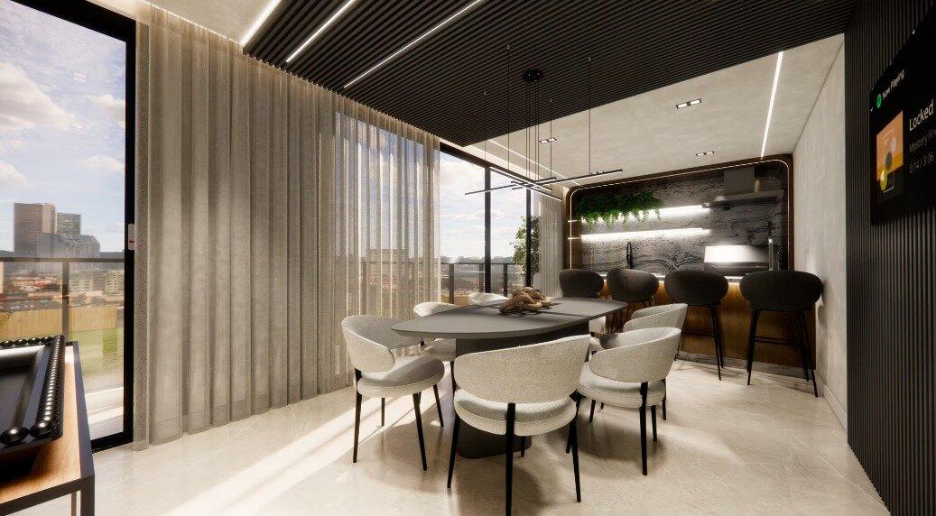 STUDIO à venda com 19.37m² por R$ 282.436,63 no bairro Bigorrilho - CURITIBA / PR