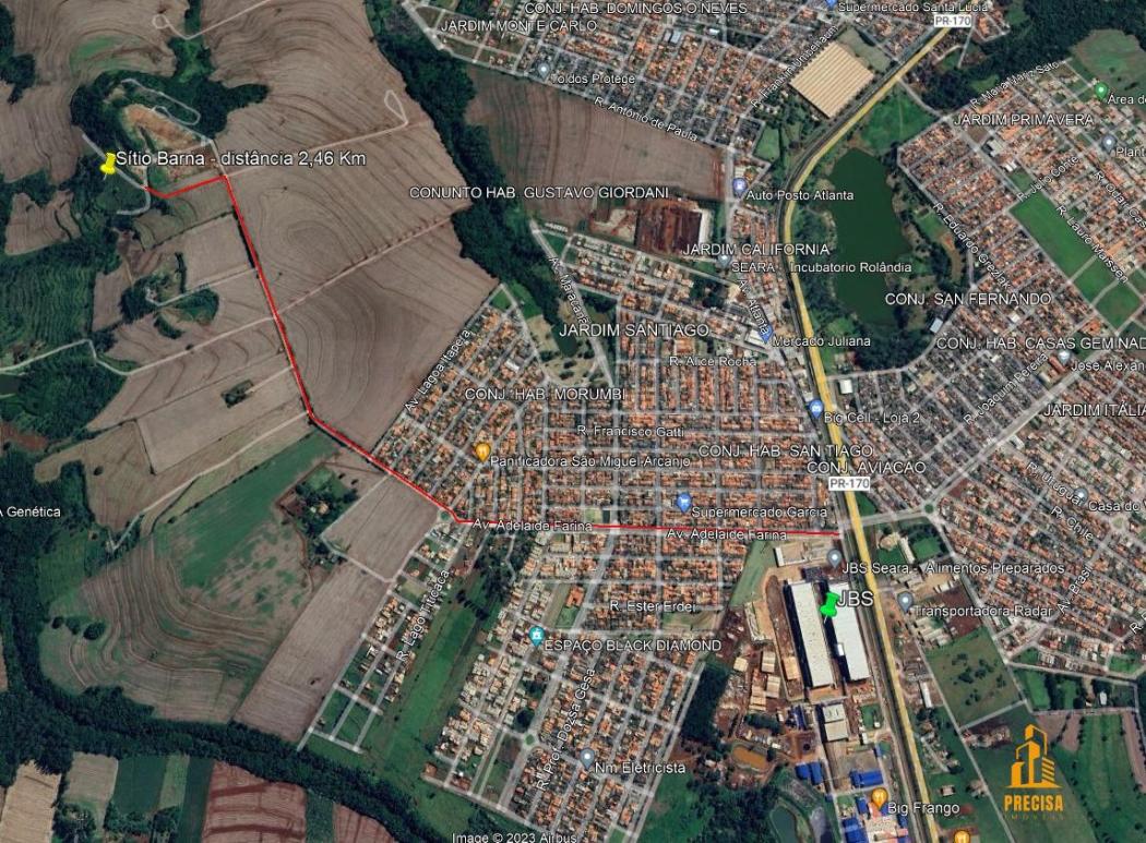 Terreno próximo a Londrina - Regularizado e com plantações