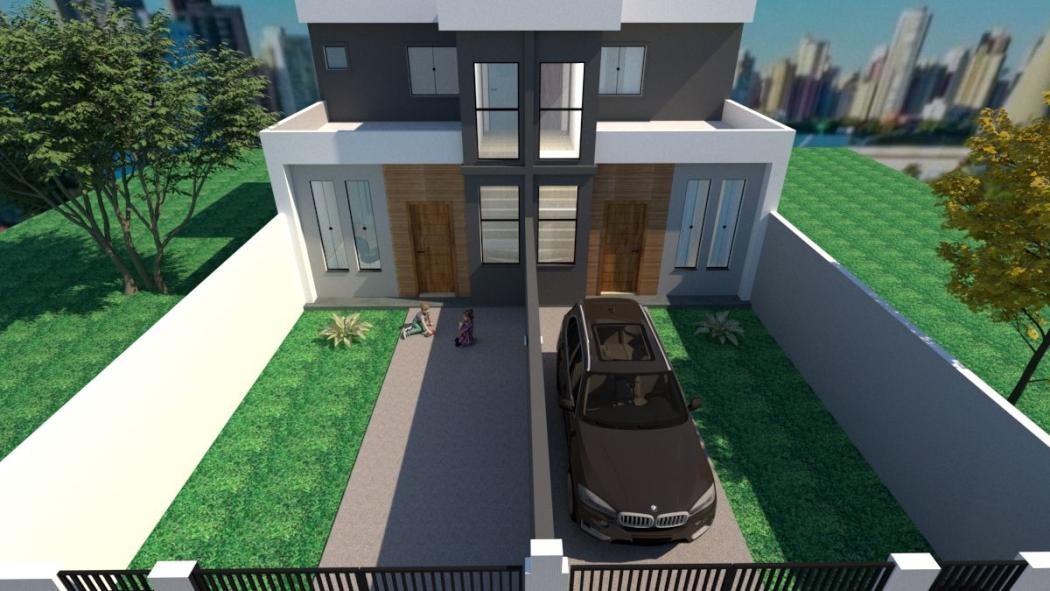 Sobrado com 3 dormitórios à venda, 100 m² por R$ 550.000,00 - Sítio Cercado - Curitiba/PR
