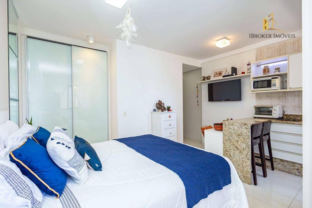 (PORTEIRA FECHADA) Studio MOBILIADO com 1 QUARTO à venda, 30 m² por R$ 420.000 - Bigorrilho - Curitiba/PR