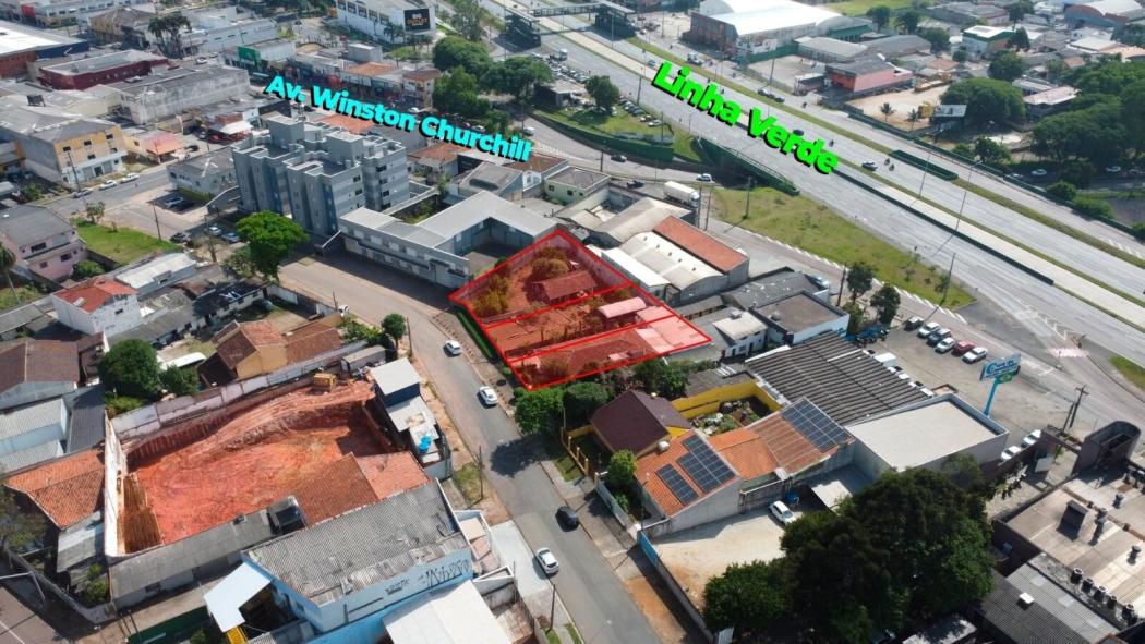 Terreno à venda,1349.00 m², Pinheirinho, CURITIBA - PR .