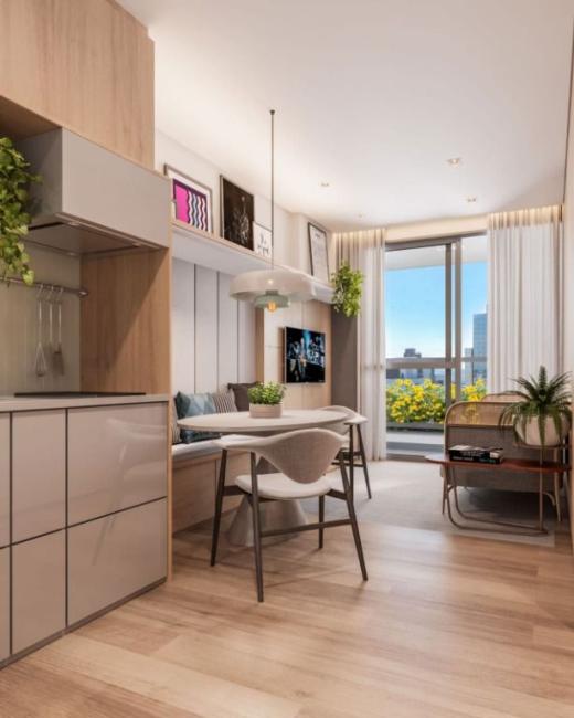 Apartamento de 1 dormitório no Alto da Glória