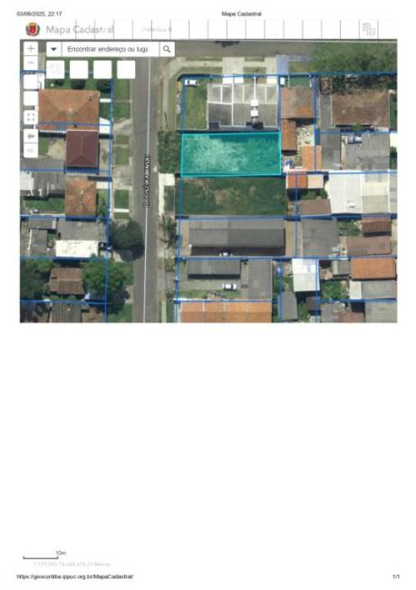 Terreno à venda, 288 m² por R$ 525.000,00 - Novo Mundo - Curitiba/PR
