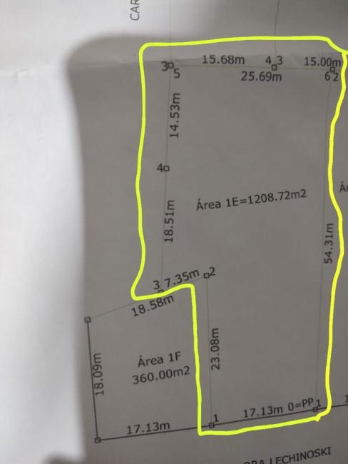 Terreno à venda, 1208 m² por R$ 550.000,00 - Vila Nova - Quitandinha/PR