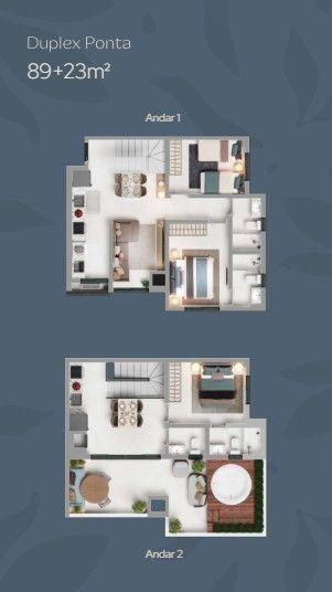 Apartamento com 2 dormitórios à venda, 56 m² por R$ 544.000,00 - Bairro Alto - Curitiba/PR