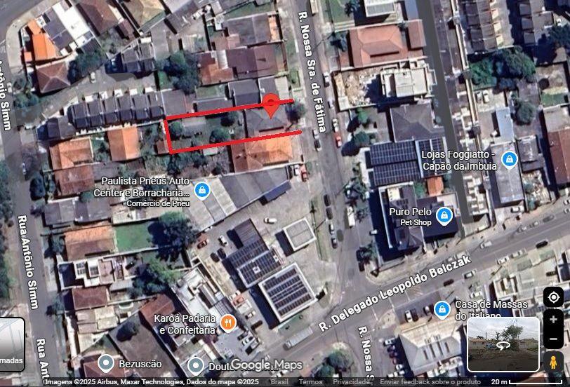 Terreno à venda, 607 m² por R$ 850.000,00 - Capão da Imbuia - Curitiba/PR