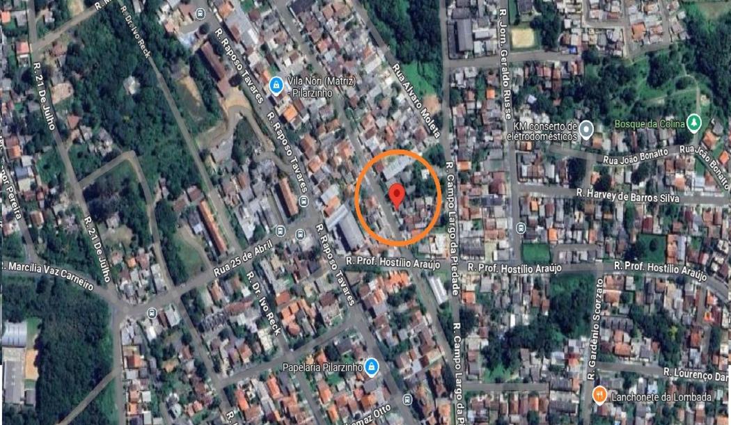 Terreno à venda, 632 m² por R$ 560.000,00 - Pilarzinho - Curitiba/PR