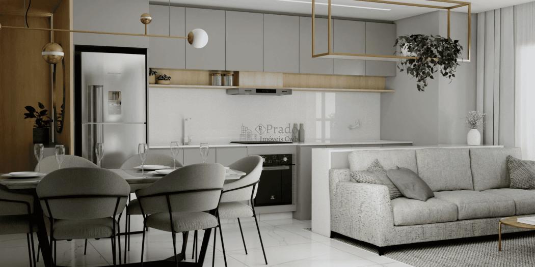 Apartamento à venda, Centro, 56 m² privativos, 2 dormitórios 1 sendo suíte, 1 vaga, São José dos Pi