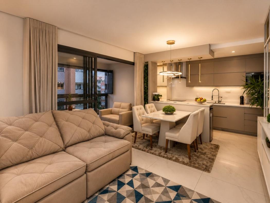 Apartamento com 2 dormitórios à venda, 91 m² por R$ 1.290.000,00 - Água Verde - Curitiba/PR