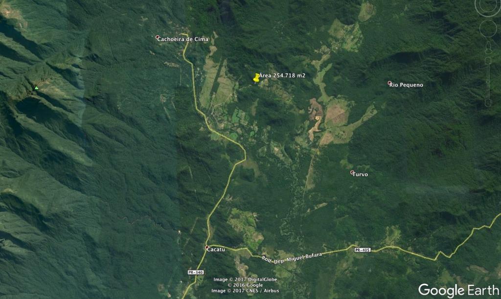 Área à venda, 257100 m² por R$ 495.000,00 - Ponta da Pedra - Antonina/PR