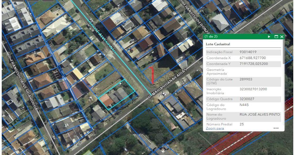 Terreno com 450M² à venda por R$ 480.000 - Pilarzinho - Curitiba/PR