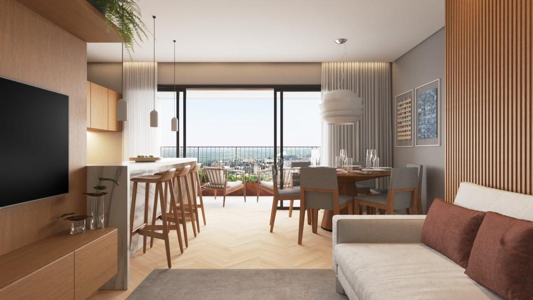 Lançamento à venda,66 m² privativos, 2 dormitórios, 1 suíte, 1 vaga,  Novo Mundo, Curitiba, PR