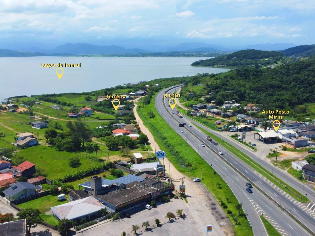 Terreno próximo à Lagoa de Imaruí - Porto da Vila - Imbituba SC