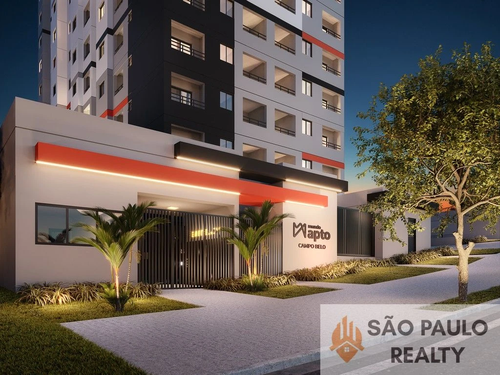 Apartamento 2 dorms 34 e 37m² com varanda e lazer completo no Campo Belo Zona Sul com opção HIS - Entrega: Maio de 2026