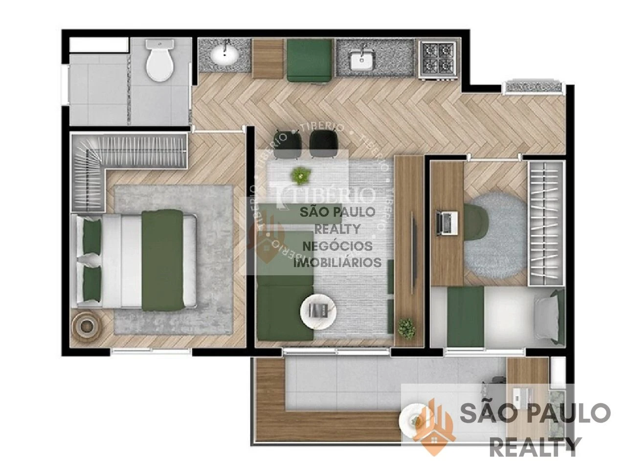 Apartamento 1 e 2 dormitórios 30 a 42 m² com rooftop e lazer completo na Saúde - próximo ao metrô em São Paulo - Entrega: Maio de 2026