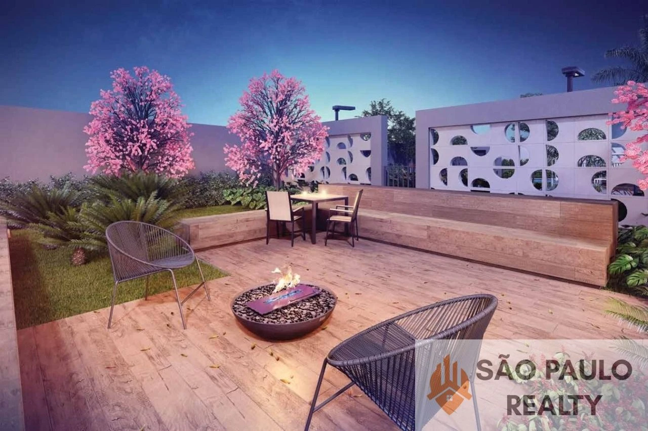 Apartamento 27m² 1 suíte com varanda no Vibe Pinheiros, ao lado do Shopping Eldorado e Metrô Faria Lima - PRONTO PARA MORAR