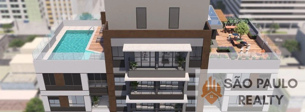 Apartamento 29 e 35m² 1 dormitório em Pinheiros - Pronto para Morar a 3 min do Metrô Sumaré