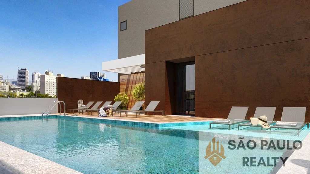 Apartamento 29 e 35m² 1 dormitório em Pinheiros - Pronto para Morar a 3 min do Metrô Sumaré