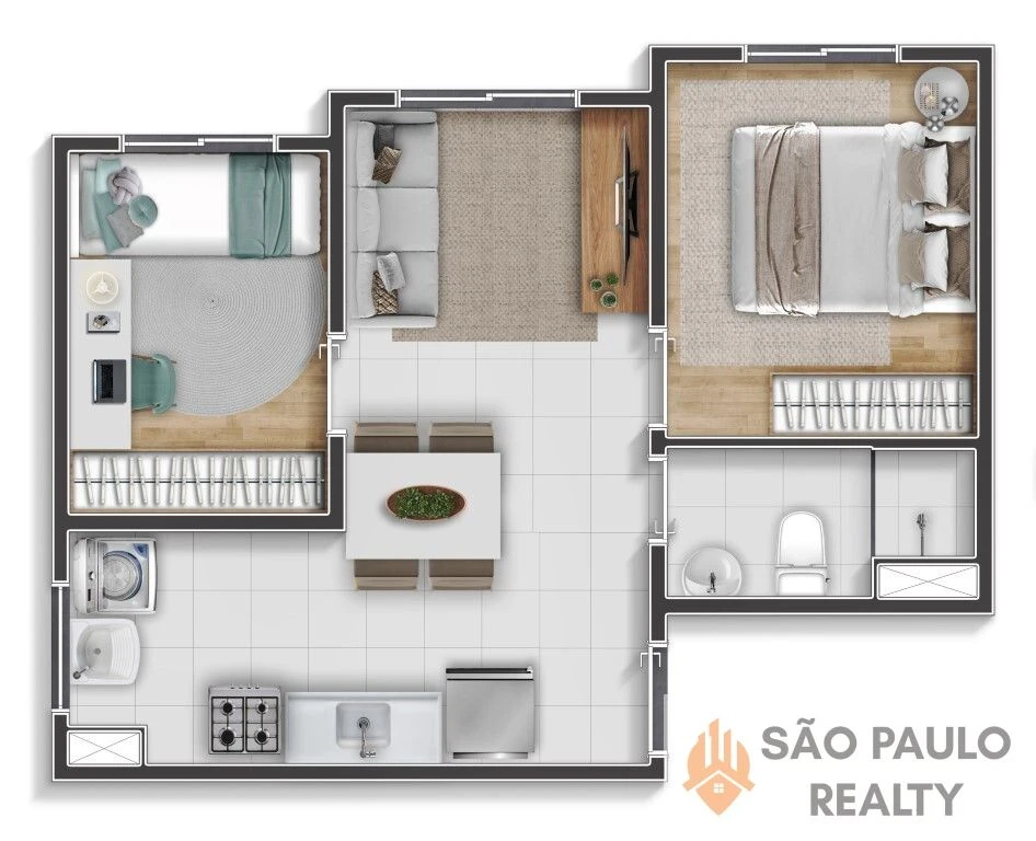 Apartamento 2 dormitórios 33 a 35 m² com lazer completo na Vila Itaim - Zona Leste SP | Em construção I Entrega: Agosto de 2027