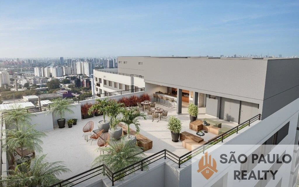 Apartamentos 2 dormitórios 34 a 45m² com terraço, suíte e rooftop na Lapa próximo Estação Lapa e Marginal Tietê - Entrega: Janeiro de 2028