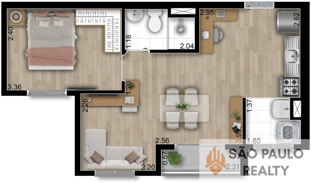 Apartamento 2 Dormitórios 37m² e 39m² | Lazer Completo | Minha Casa Minha Vida | Vila Carrão - SP - Entrega: Janeiro de 2027